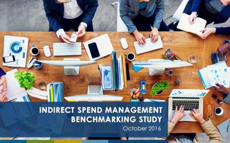 Indirect Spend Management Benchmarking Study Results 2016