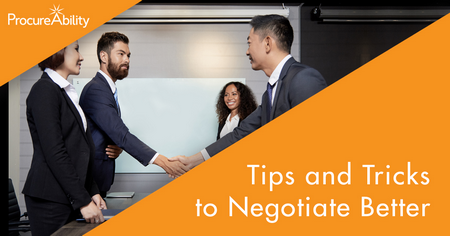 Tips and Tricks to Negotiate Better
