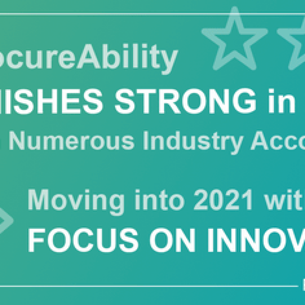 ProcureAbility Finishes Strong in 2020 with Numerous Industry Accolades