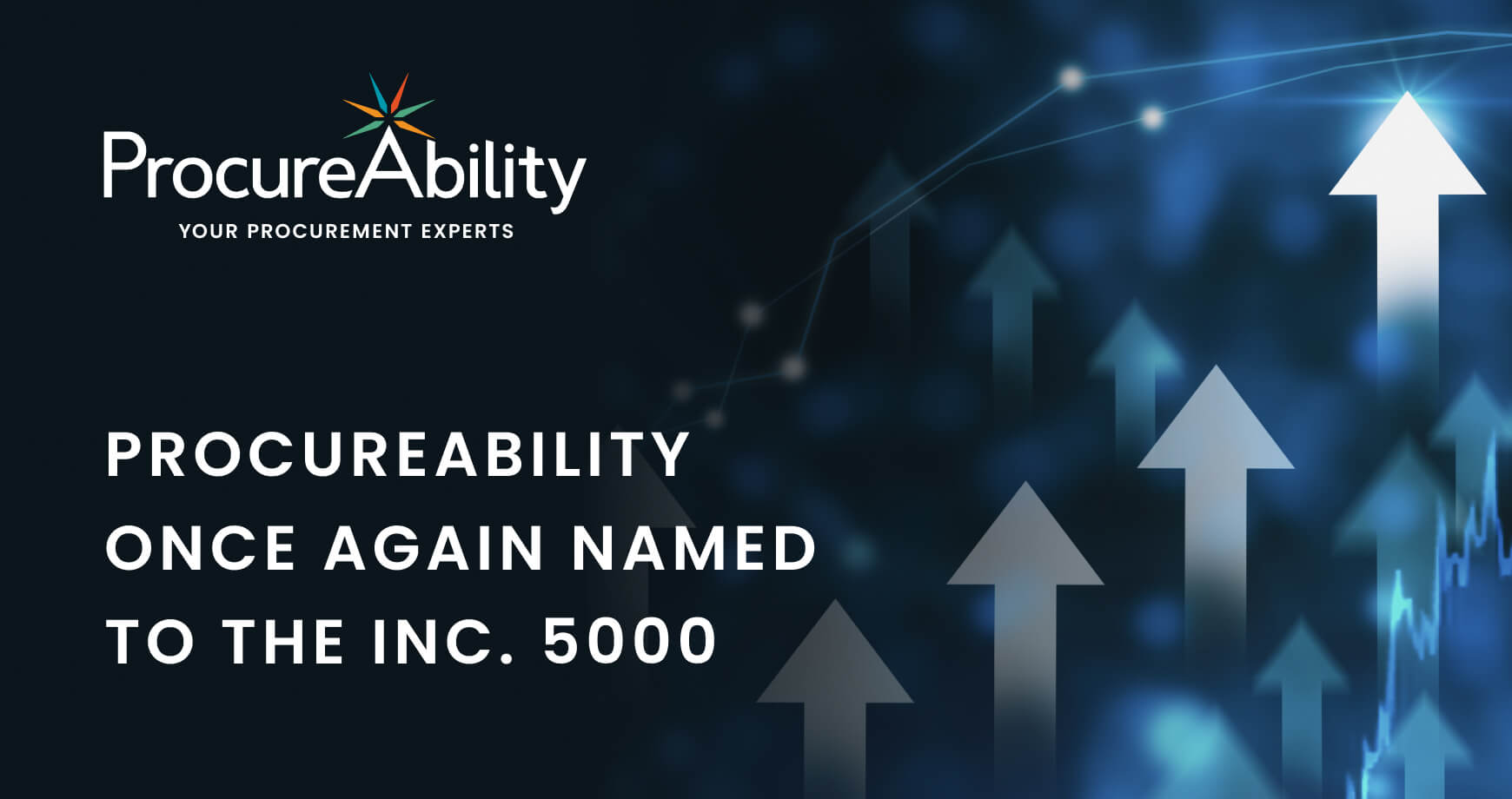 ProcureAbility once again named to the Inc. 5000 List of America’s Fastest-Growing Private Companies