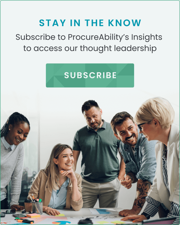 Subscribe to ProcureAbility Insights
