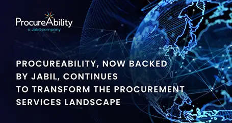 ProcureAbility now backed by Jabil Inc.