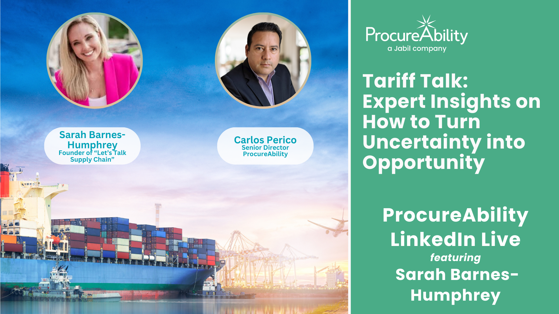 Tariff Talk: Expert Insights on How to Turn Uncertainty into Opportunity