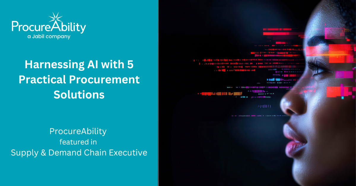 Harnessing AI with 5 Practical Procurement Solutions
