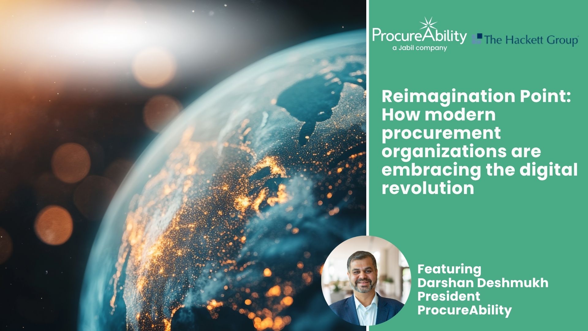 Reimagination Point: How modern procurement organizations are embracing the digital revolution