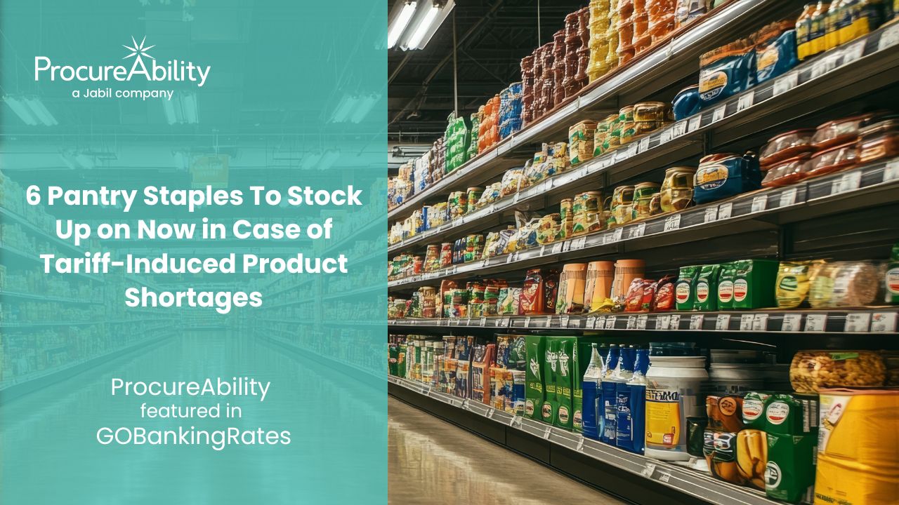 6 Pantry Staples To Stock Up on Now in Case of Tariff-Induced Product Shortages