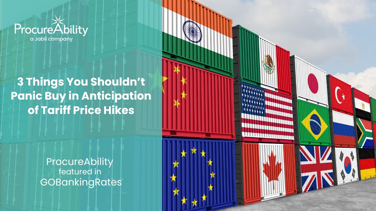 3 Things You Shouldn’t Panic Buy in Anticipation of Tariff Price Hikes