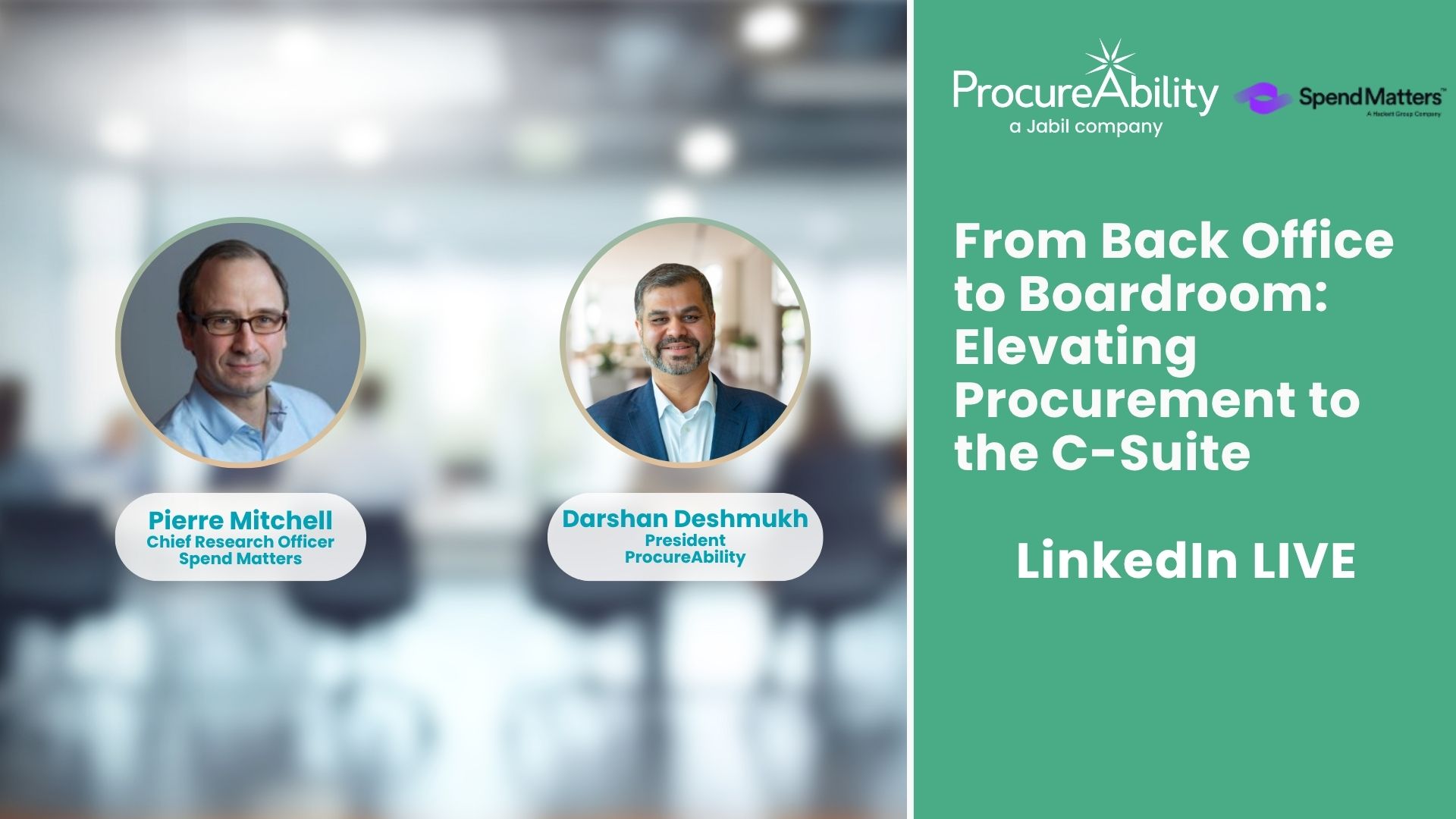 From Back Office to Boardroom: Elevating Procurement to the C-Suite