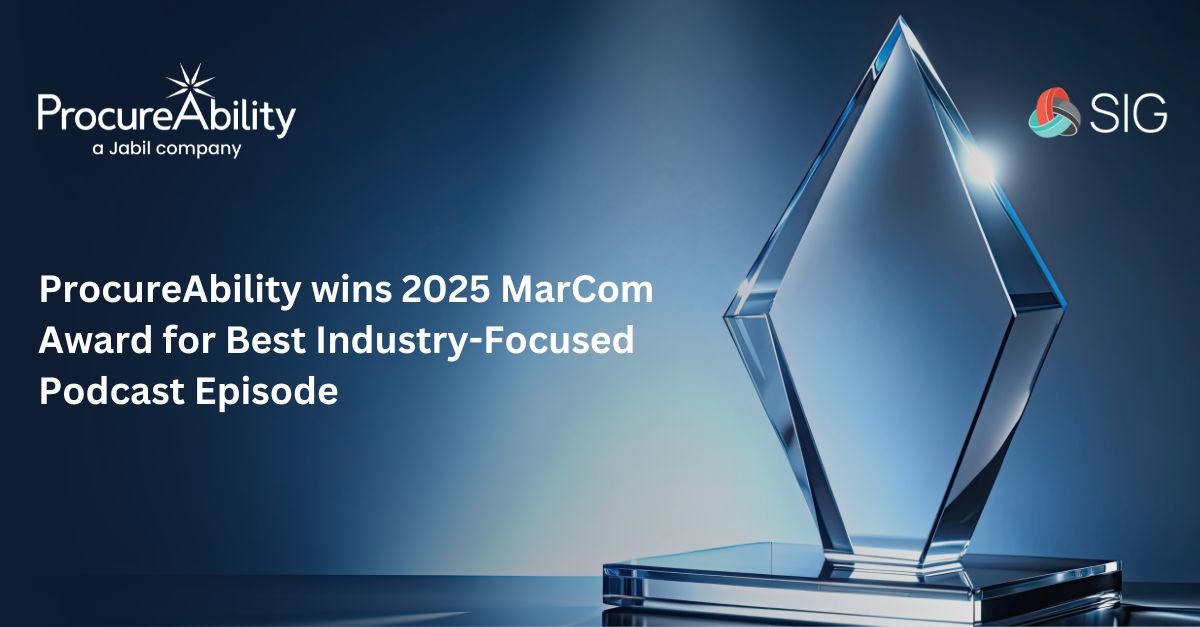 ProcureAbility Wins Gold at the 2025 MarCom Awards