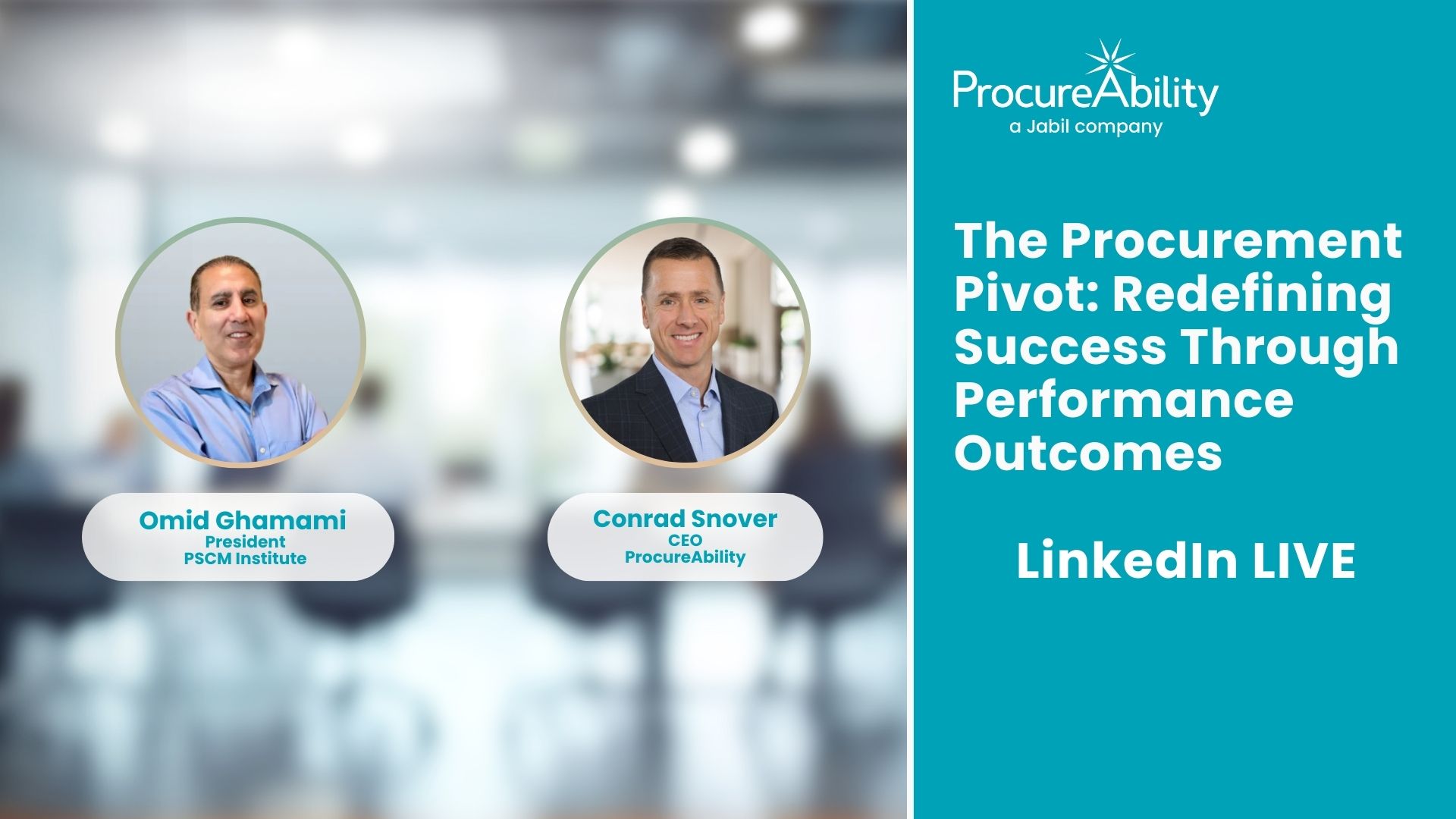 The Procurement Pivot: Redefining Success Through Performance Outcomes