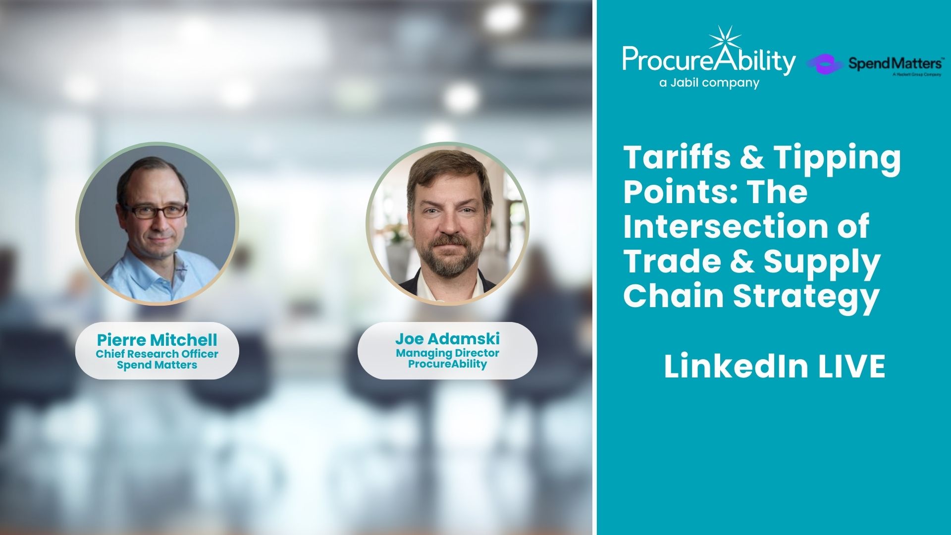 Tariffs & Tipping Points: The Intersection of Trade & Supply Chain Strategy